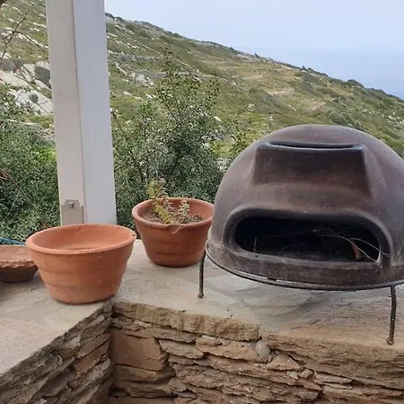 Traditional Stone House 1bedroom, Sea View, Ano Syros
